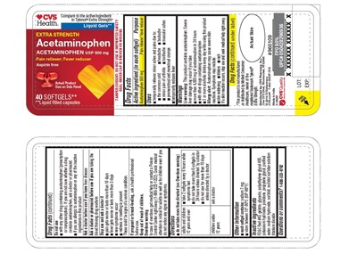 Image Description (Cvs Apap 500mg 40ct)